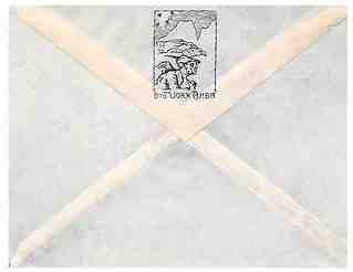 Busta con lettera Btg Uork Amba